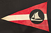 Deutsche Jungvolk pennant featuring a sailboat